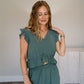 Jade Ruffle Top + Pants Set