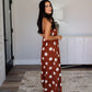 Polka Linen Blend Dress