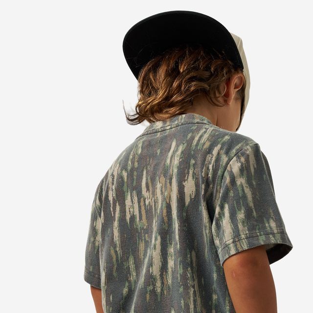 Boys Burlebo Vintage Washed Tee | Midland Camo