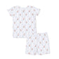 Angel Dear Loungewear Short Set | Heirloom Rose Stripe