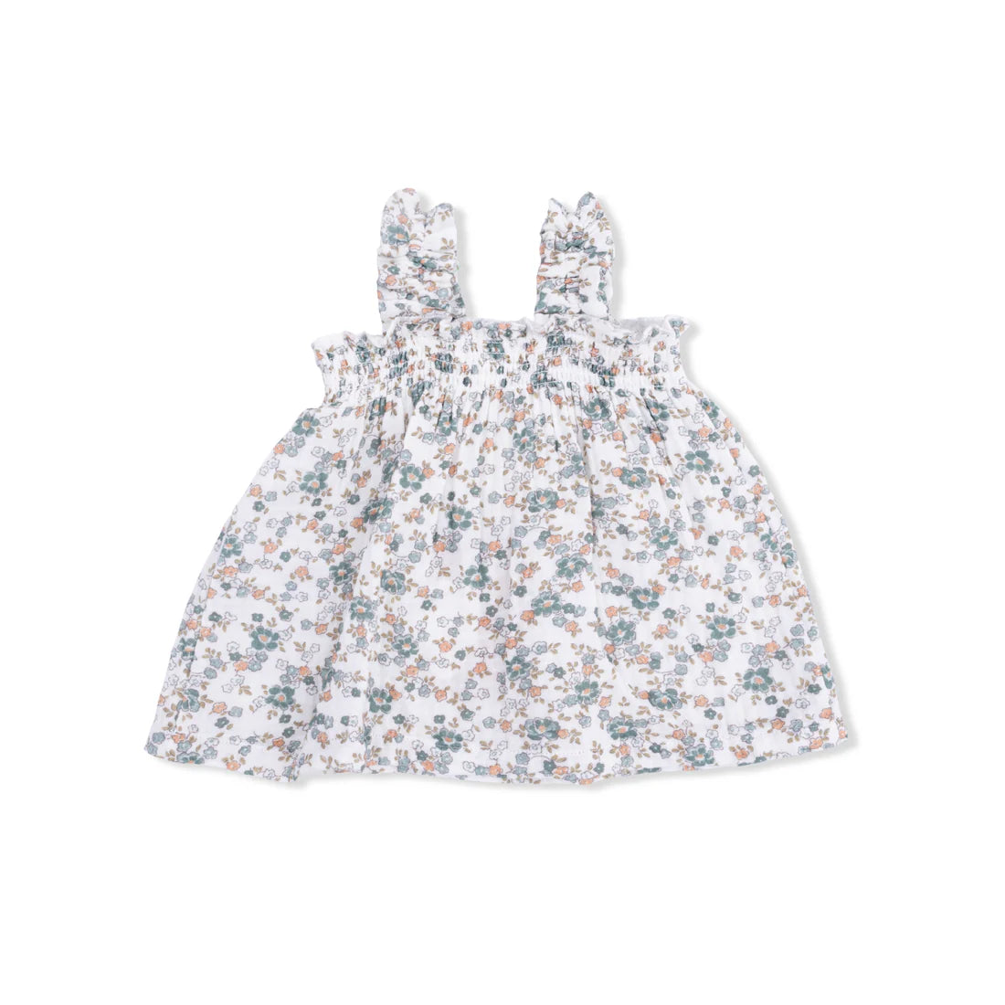 Angel Dear Ruffly Strap Top + Bloomer Set | Camille Floral