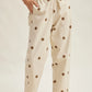 Polka Dot Drawstring Pants