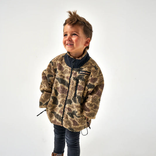 Boys Burlebo Full Zip Jacket - Rocky Mountain Sherpa