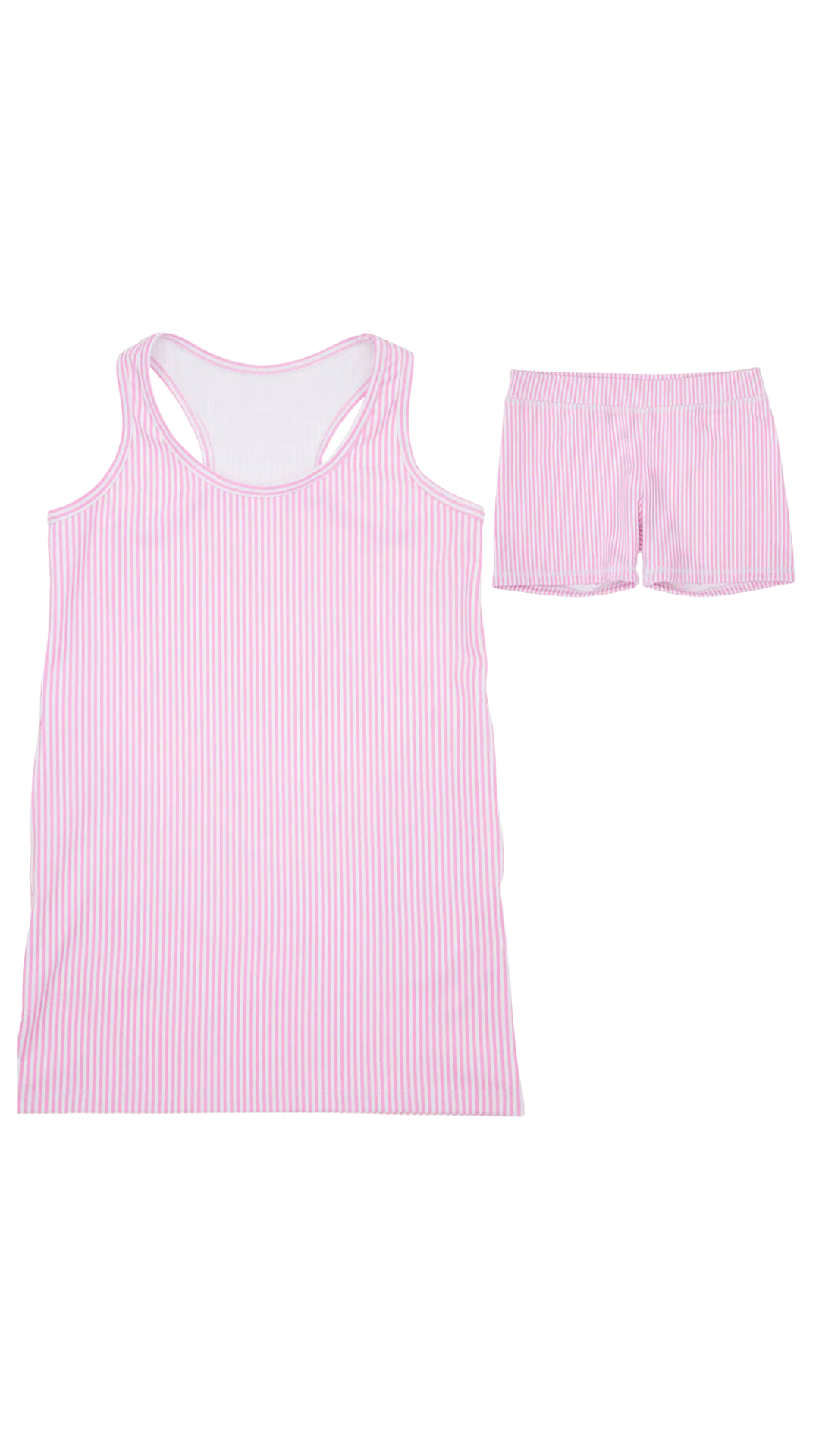 Izzy Tennis Dress | Pink Striped