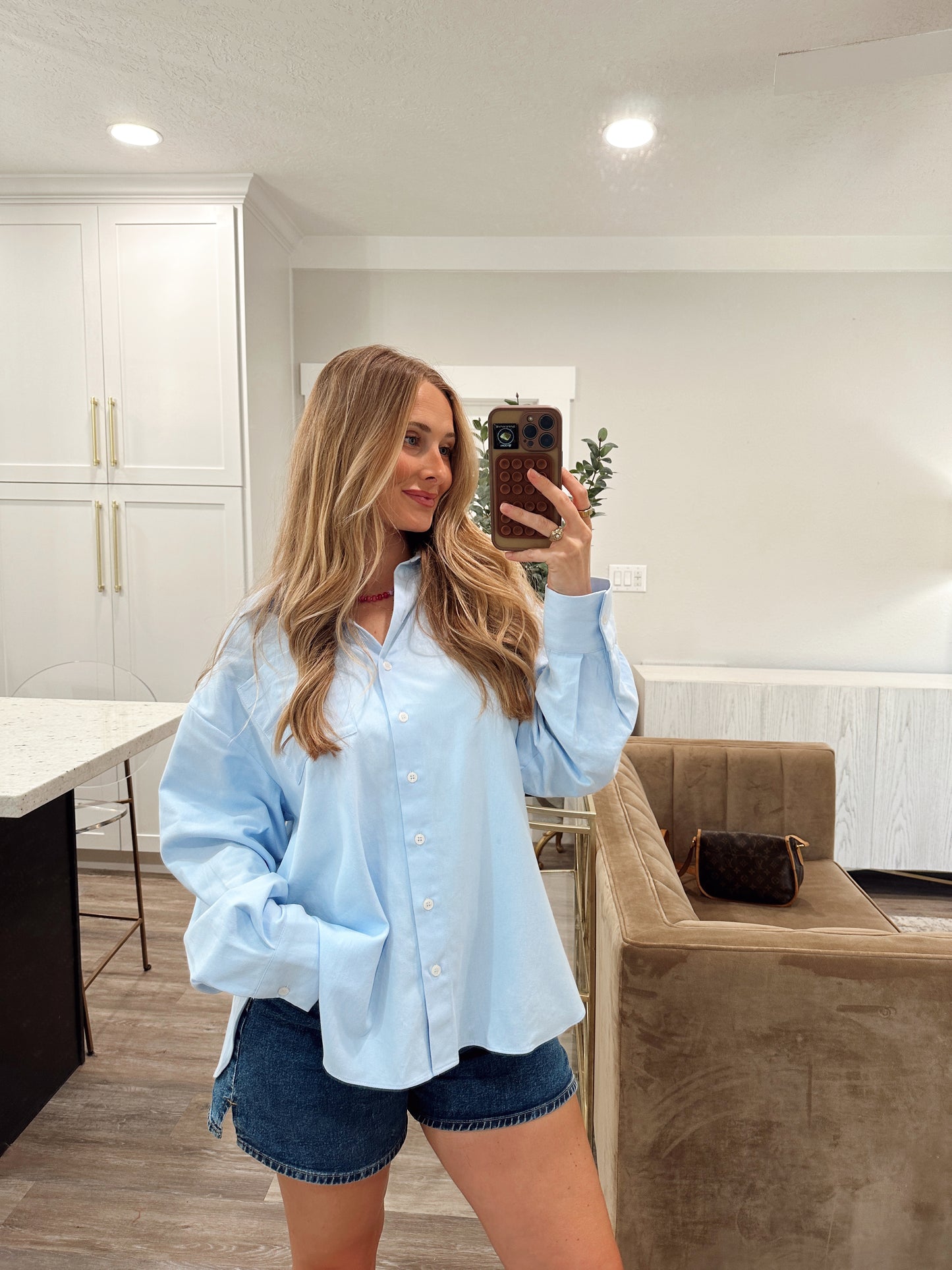 Classic Cotton Button-Up Shirt