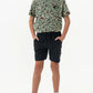 Boys Burlebo Athletic Shorts - Black