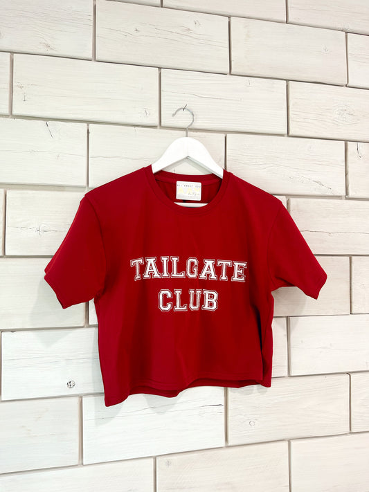 Tailgate Club Cropped Tee