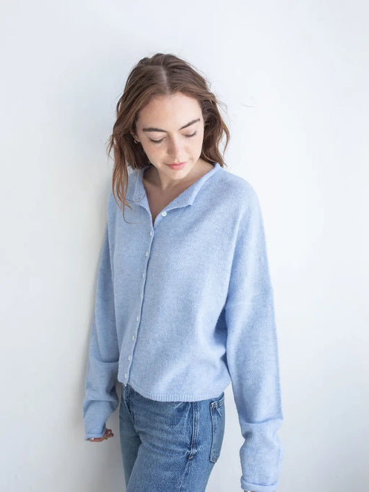 Piper Cardigan - Sky Blue