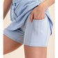 Modal Frost Scuba Stripe Skort