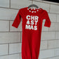 Boucle Christmas Sleeper Gown Set