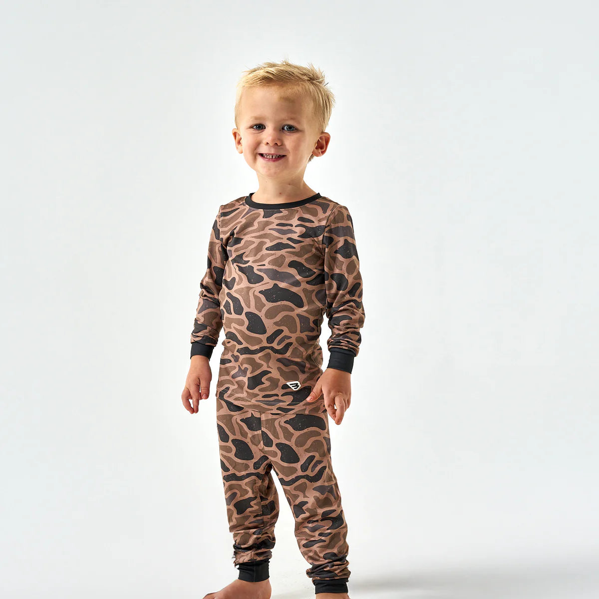 Toddler Burlebo Pajama Set - Gauge Camo