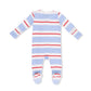 Angel Dear 2-Way Zipper Footie | Preppy Rugby