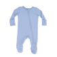 Angel Dear 2-Way Zipper Footie | Solid Blue Fog