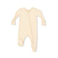 Angel Dear 2-Way Zipper Footie | Solid Italian Straw