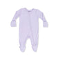 Angel Dear 2-Way Zipper Footie | Solid Orchid Petal