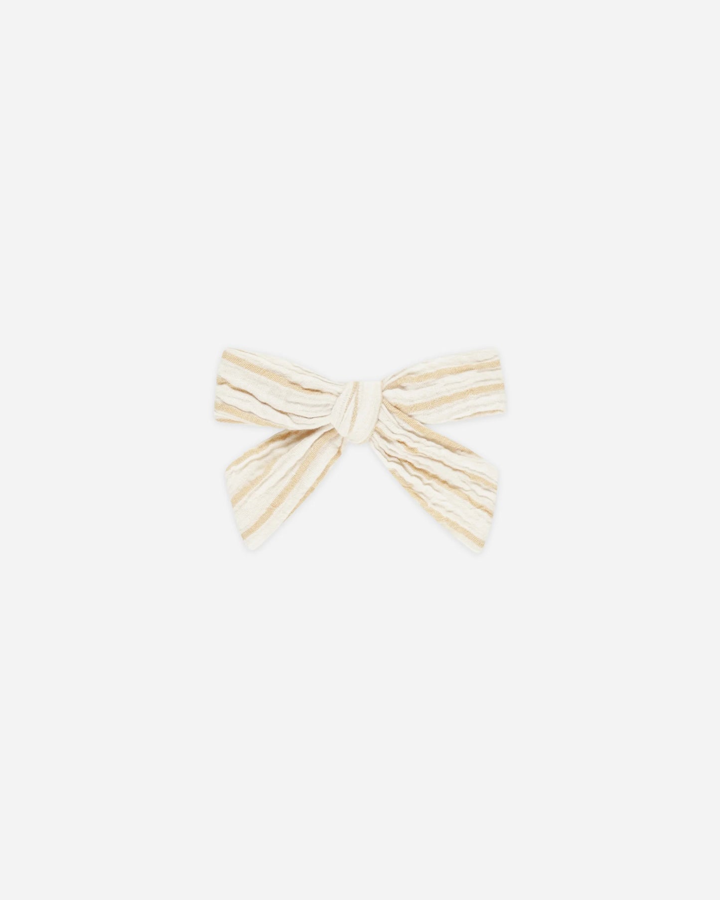 Rylee + Cru Bow | Marigold Stripe