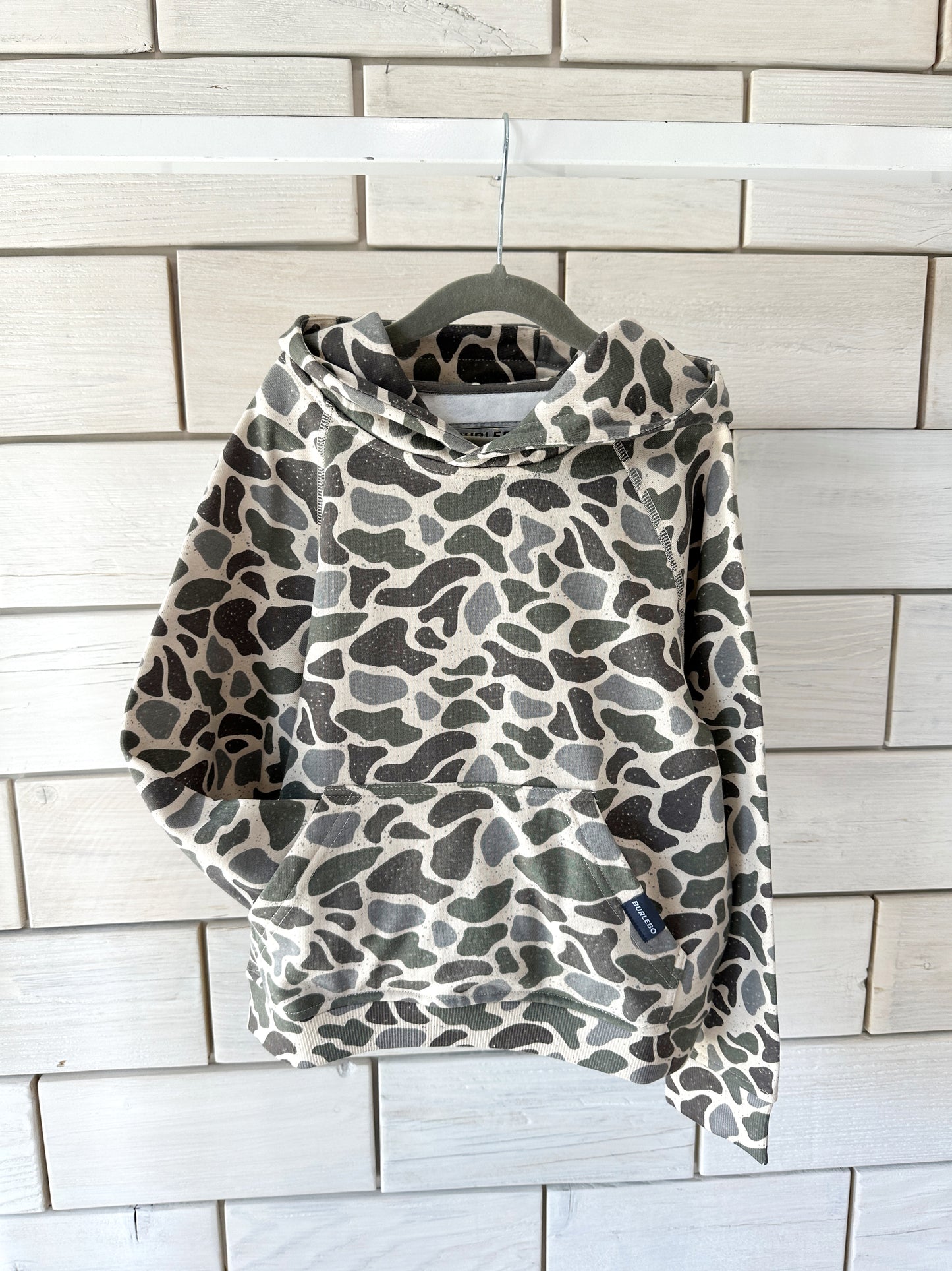 Boys Burlebo Fleece Hoodie - Classic Deer Camo