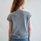 Piper Vest Cardigan - Heather Grey