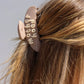 Kaxi Motherhood Claw Clip - Brown/Cream