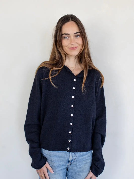 Piper Cardigan - Midnight