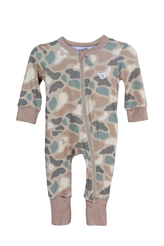 Baby Burlebo Pintail Camo Onesie