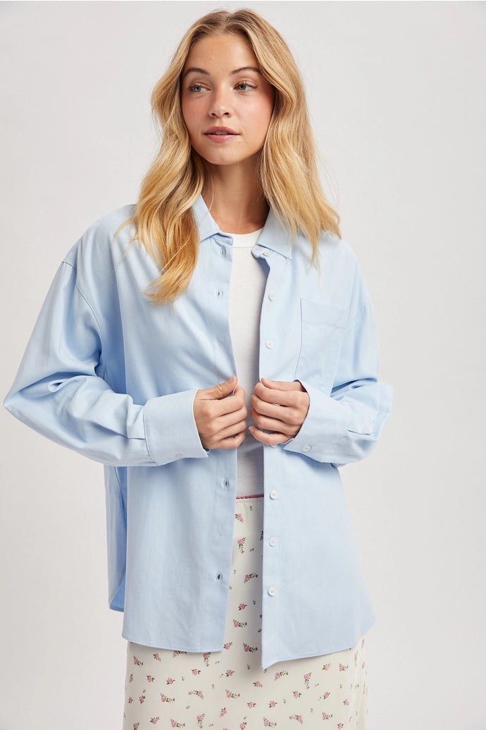 Classic Cotton Button-Up Shirt