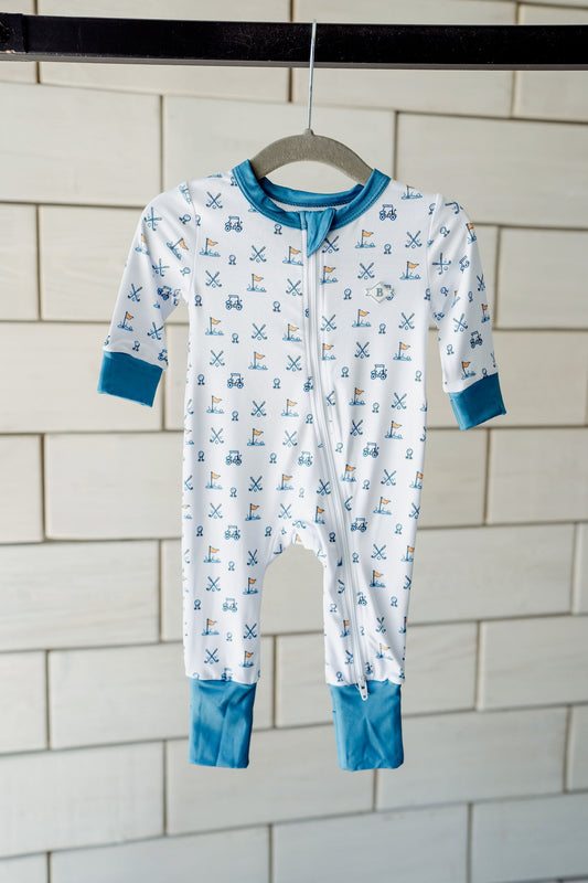 Baby Burlebo Hole in One Onesie