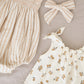 Rylee + Cru Bow | Marigold Stripe