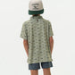 Boys Burlebo Green Flying Ducks Polo
