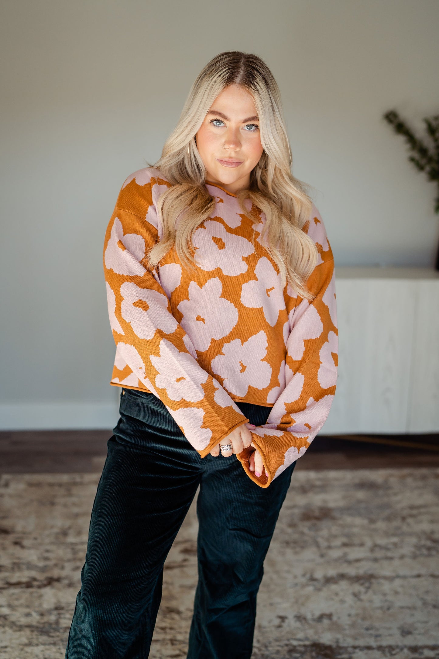 Fall Into Bloom Sweater
