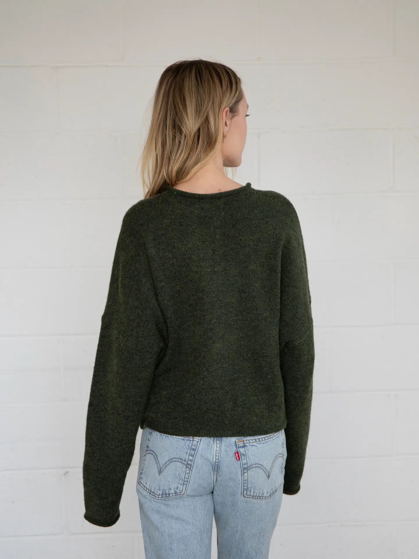 Piper Cardigan - Hunter Green