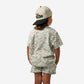 Boys Burlebo Vintage Washed Tee | Classic Deer Camo