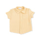 Angel Dear Polo Button Up w/ Shorts | Micro Gingham Blue Blizzard