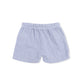 Angel Dear Polo Button Up w/ Shorts | Micro Gingham Blue Blizzard