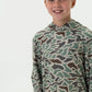 Boys Burlebo Performance Hoodie - Retro Duck Camo