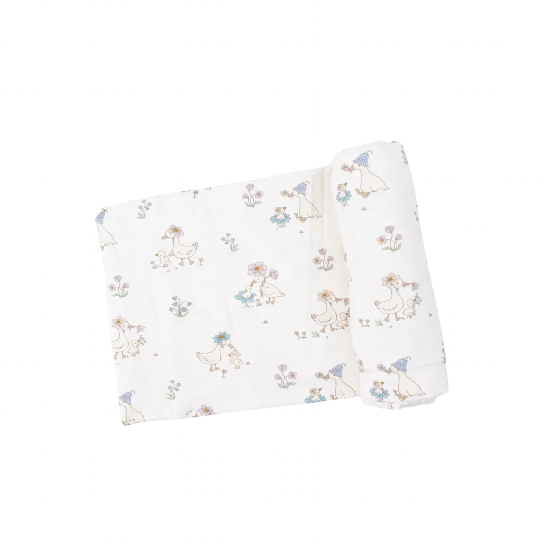 Angel Dear Swaddle Blanket | Flower Ducklings