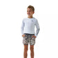 Boys Burlebo Swim Trunk - Jumbo Deer Camo