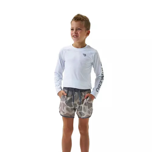 Boys Burlebo Swim Trunk - Jumbo Deer Camo