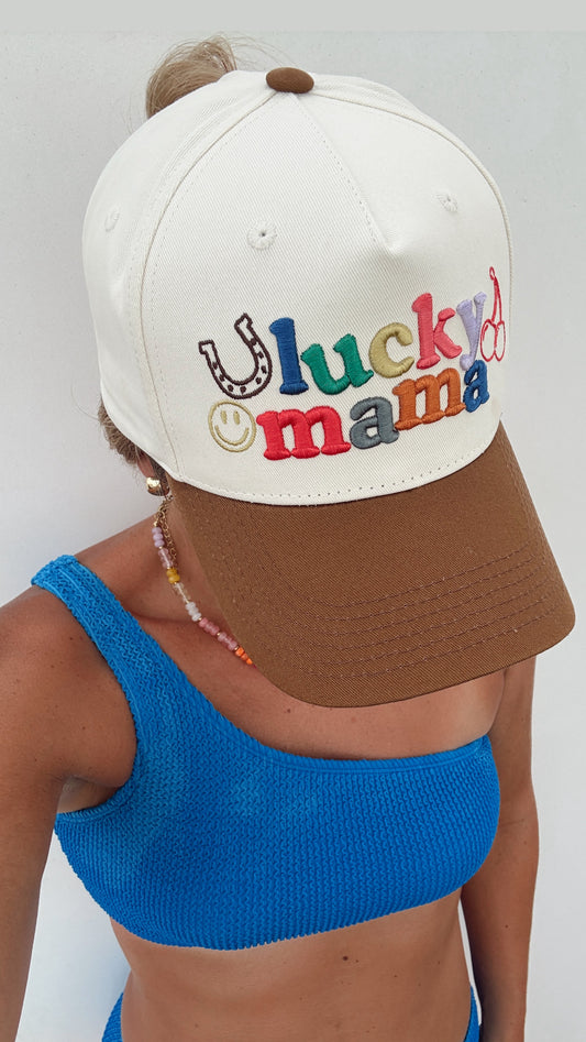 Lucky Mama Trucker Hat