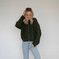 Piper Cardigan - Hunter Green