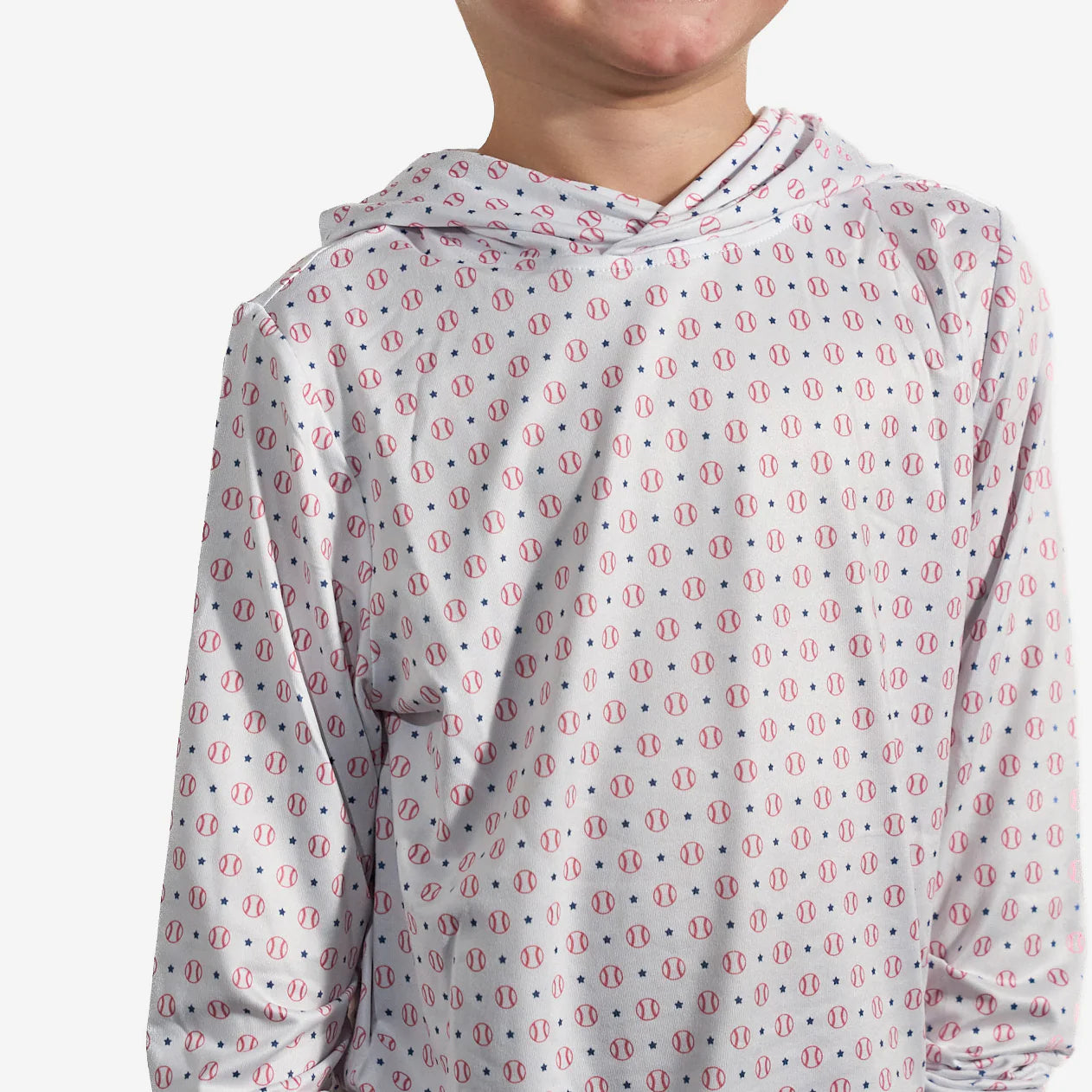 Boys Burlebo Performance Hoodie - Baseball