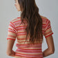 Strawberry Pink Knit Sweater