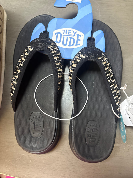 Tide filp- black
