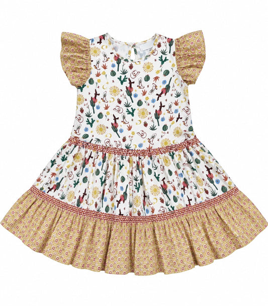 Western Girls Twirl Dress