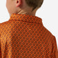 Boys Burlebo Performance Polo - Vintage Helmets | Orange