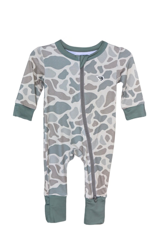 Baby Burlebo Classic Deer Camo Onesie