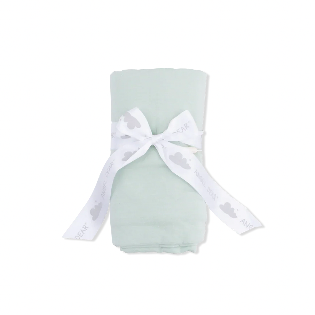 Angel Dear Swaddle Blanket | Solid Cameo Green