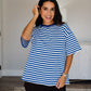 Cassandra Striped Tee