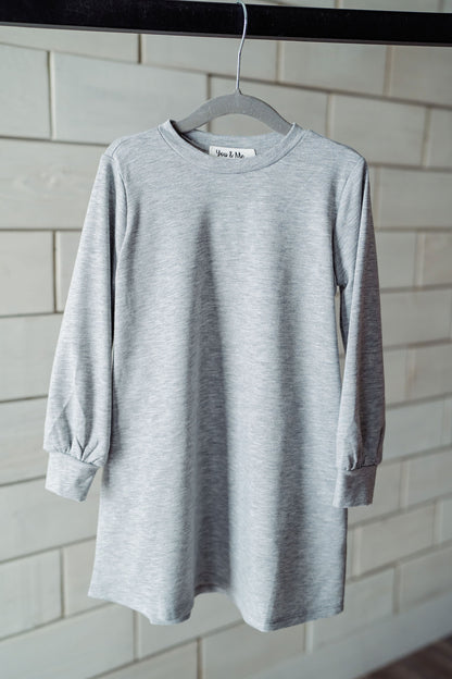 Youth Long Sleeve French Terry Dress
