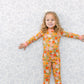 Poppy Kids Co. Fall Flowers PJ Set